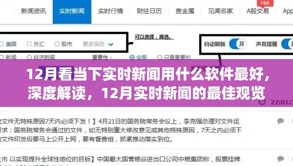 深度解读，12月实时新闻的最佳观览软件推荐