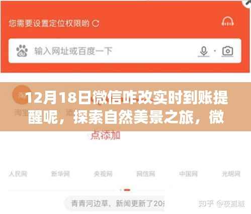 微信实时到账提醒设置与探索自然美景的心灵之旅