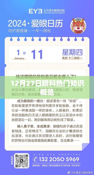 眼科知识热点速递,12月27日深度解析