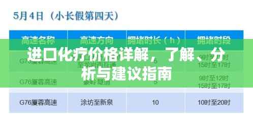 进口化疗价格详解,了解、分析与建议指南
