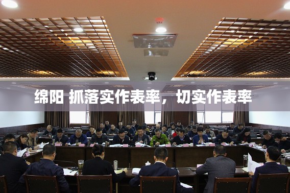 绵阳 抓落实作表率,切实作表率