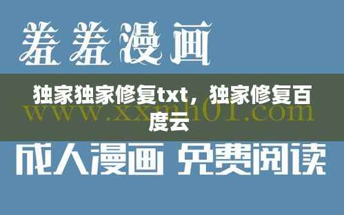 独家独家修复txt,独家修复百度云