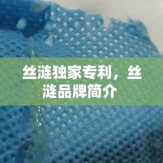 丝涟独家专利，丝涟品牌简介 