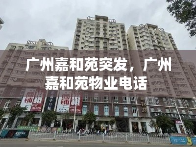 广州嘉和苑突发,广州嘉和苑物业电话
